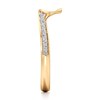 Thumbnail Image 3 of J'Lure Lab-Grown Diamond Contour Wedding Band 1/6 ct tw 18K Yellow Gold