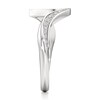 Thumbnail Image 3 of J'Lure Lab-Grown Diamond Contour Wedding Band 1/5 ct tw 18K White Gold