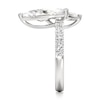 Thumbnail Image 3 of J'Lure Moval Old-Cut Two-Stone Lab-Grown Diamond Engagement Ring 3-3/8 ct tw 18K White Gold