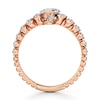 Thumbnail Image 2 of J'Lure Leaf Step-Cut Lab-Grown Diamond Engagement Ring 1-1/3 ct tw 18K Rose Gold