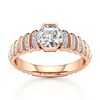 Thumbnail Image 1 of J'Lure Octagon Step-Cut Lab-Grown Diamond Engagement Ring 1-1/4 ct tw 18K Rose Gold