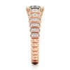 Thumbnail Image 3 of J'Lure Octagon Step-Cut Lab-Grown Diamond Engagement Ring 1-1/4 ct tw 18K Rose Gold