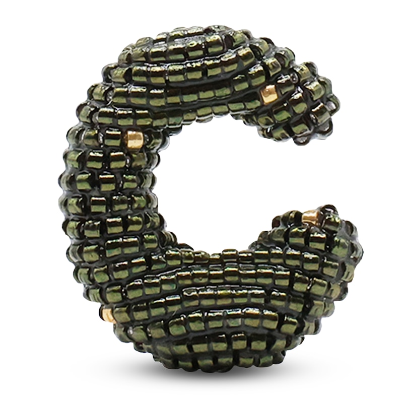 Main Image 1 of Susana Vega Ora Earcuff with Olive Glass Beads