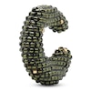 Thumbnail Image 2 of Susana Vega Ora Earcuff with Olive Glass Beads