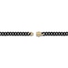 Thumbnail Image 3 of Men's Matte Curb Chain Necklace 6mm Black & Yellow Ion-Plated Stainless Steel 24"