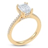 Thumbnail Image 2 of Radiant-Cut Lab-Grown Diamond Engagement Ring 1-3/4 ct tw 14K Yellow Gold