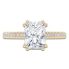 Thumbnail Image 3 of Radiant-Cut Lab-Grown Diamond Engagement Ring 1-3/4 ct tw 14K Yellow Gold