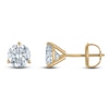 Thumbnail Image 1 of Round-Cut Lab-Grown Diamond Solitaire Stud Earrings 1-1/2 ct tw 18K Yellow Gold (VS2/F)