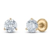 Thumbnail Image 2 of Round-Cut Lab-Grown Diamond Solitaire Stud Earrings 1-1/2 ct tw 18K Yellow Gold (VS2/F)
