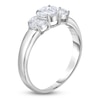 Thumbnail Image 2 of Brilliant Moments Princess & Marquise-Cut Multi-Diamond Engagement Ring 1/2 ct tw 14K White Gold