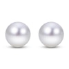 Thumbnail Image 2 of Cultured Pearl Stud Earrings 14K White Gold 6-6.5mm