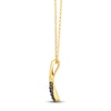 Thumbnail Image 2 of Le Vian Chocolate Diamond Twist Necklace 1/5 ct tw 14K Honey Gold 19"