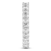 Thumbnail Image 3 of Emerald-Cut Lab-Grown Diamond Eternity Band 2 to 2-3/8 ct tw 14K White Gold