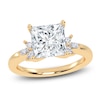 Thumbnail Image 1 of Princess-Cut Lab-Grown Diamond Engagement Ring 2-1/6 ct tw 14K Yellow Gold