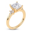 Thumbnail Image 2 of Princess-Cut Lab-Grown Diamond Engagement Ring 2-1/6 ct tw 14K Yellow Gold