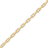 Thumbnail Image 2 of Oval Link Chain Necklace Solid 14K Yellow Gold 24"