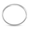 Thumbnail Image 3 of Jared Signature Medium Organic Shape Bangle Bracelet Semi-Solid Sterling Silver
