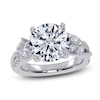 Thumbnail Image 1 of Round-Cut Lab-Grown Diamond Engagement Ring 3-1/2 ct tw 14K White Gold
