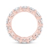 Thumbnail Image 3 of Lab-Grown Diamond Eternity Band 5-3/4 to 7-5/8 ct tw 14K Rose Gold