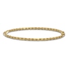 Thumbnail Image 1 of Italia D'Oro Diamond-Cut Bangle Bracelet 14K Yellow Gold