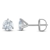 Thumbnail Image 1 of Round-Cut Lab-Grown Diamond Solitaire Stud Earrings 1 ct tw Platinum (VS2/F)