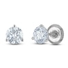 Thumbnail Image 2 of Round-Cut Lab-Grown Diamond Solitaire Stud Earrings 1 ct tw Platinum (VS2/F)