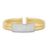 Thumbnail Image 1 of Le Vian Diamond Flex Bangle Bracelet 2-3/8 ct tw 14K Two-Tone Gold