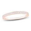 Thumbnail Image 1 of Certified Diamond Anniversary Ring 1/6 ct tw 14K Rose Gold