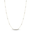 Thumbnail Image 1 of Shy Creation Cultured Pearl Valentino Chain Necklace 14K Yellow Gold 18"