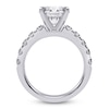 Thumbnail Image 4 of Round-Cut Lab-Grown Diamond Engagement Ring 3-1/4 ct tw 14K White Gold