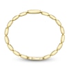 Thumbnail Image 3 of Shy ICON Lumeria Baguette & Round-Cut Multi-Diamond Pillow Link Bangle Bracelet 1/2 ct tw 14K Yellow Gold B22001553ZM