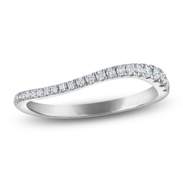 Jared Signature Diamond Organic Shape Fashion Ring 1/5 ct tw Sterling Silver