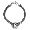 Thumbnail Image 1 of Circle Mesh Bracelet Sterling Silver 7.5"