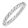 Thumbnail Image 2 of Ribbon Twist Bangle Sterling Silver
