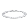 Thumbnail Image 0 of Men's Solid Curb Chain Bracelet Sterling Silver 8"