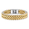 Thumbnail Image 1 of Men's Franco Chain Bracelet Stainless Steel/Ion-Plating 8.5"