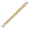 Thumbnail Image 2 of Men's Franco Chain Bracelet Stainless Steel/Ion-Plating 8.5"