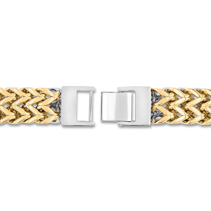 Men's Franco Chain Bracelet Stainless Steel/Ion-Plating 8.5"