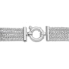 Thumbnail Image 1 of Multi-Strand Chain Bracelet Sterling Silver 7.5"