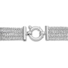 Thumbnail Image 2 of Multi-Strand Chain Bracelet Sterling Silver 7.5"