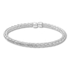 Thumbnail Image 2 of Woven Bangle Bracelet Sterling Silver
