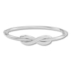 Thumbnail Image 1 of Infinity Bangle Bracelet Sterling Silver