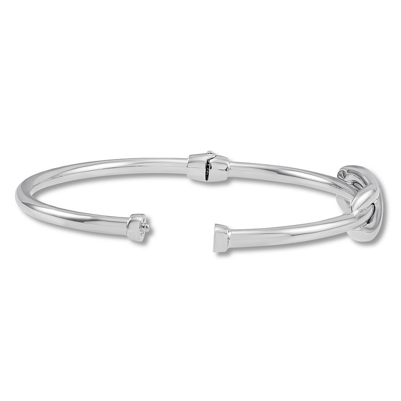 Main Image 3 of Infinity Bangle Bracelet Sterling Silver