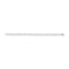 Curb Chain Charm Bracelet Sterling Silver