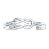 Thumbnail Image 1 of Love Knot Cuff Bracelet Sterling Silver