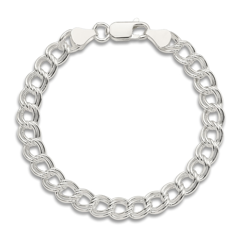 Main Image 1 of Charm Bracelet Sterling Silver 8 Length