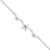 Thumbnail Image 1 of Star Anklet Sterling Silver 10"