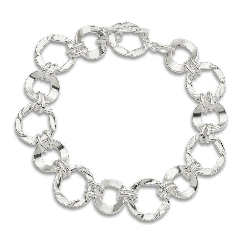 Main Image 1 of Link Bracelet Sterling Silver 7.5"
