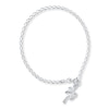 Thumbnail Image 1 of Palm Tree Anklet Sterling Silver 9 Length