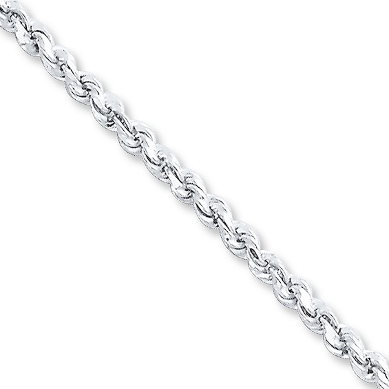 Rope Chain Anklet Sterling Silver 9 Length Jared